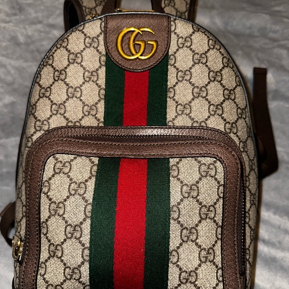 AUTHENTIC OPHIDIA GG SMALL BACKPACK - Picture 2 of 12